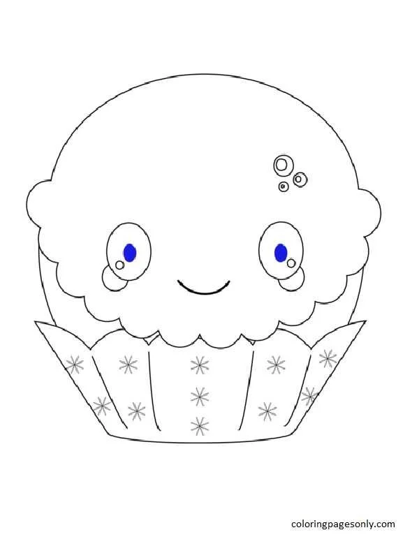 Cupcake Coloring Pages 61