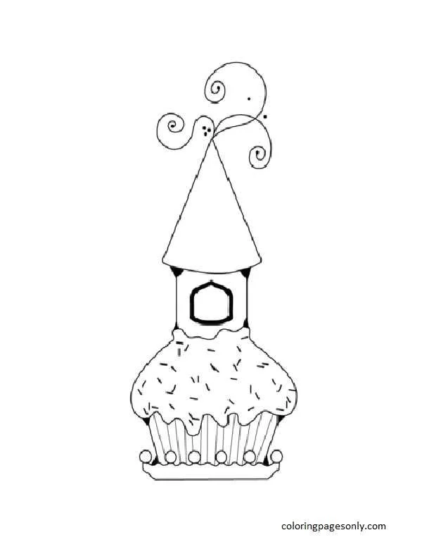 Cupcake Coloring Pages 62