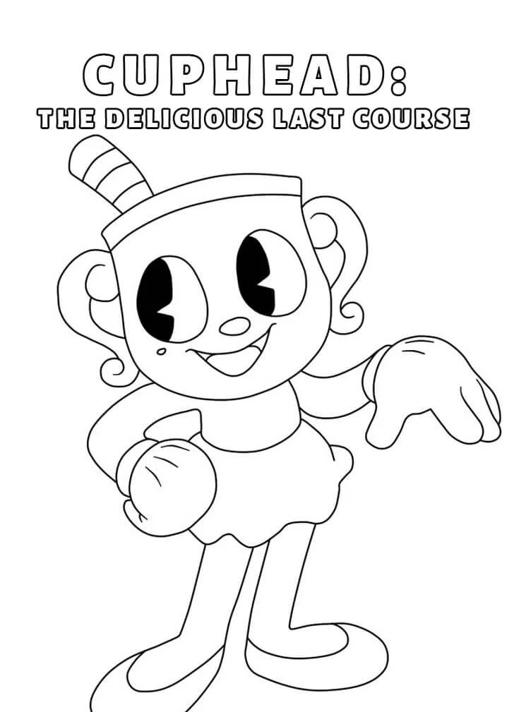 Cuphead Para Colorear 27