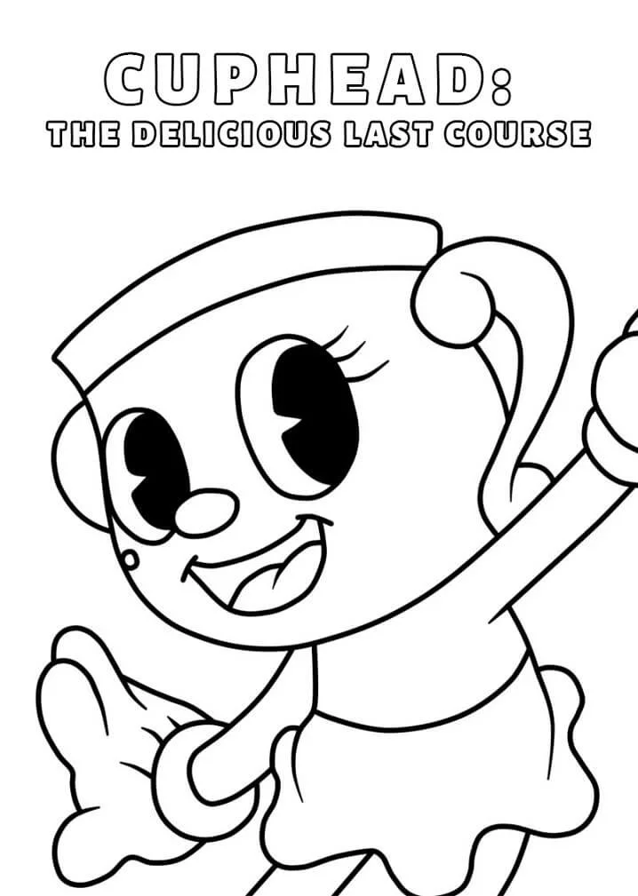 Cuphead Para Colorear 44