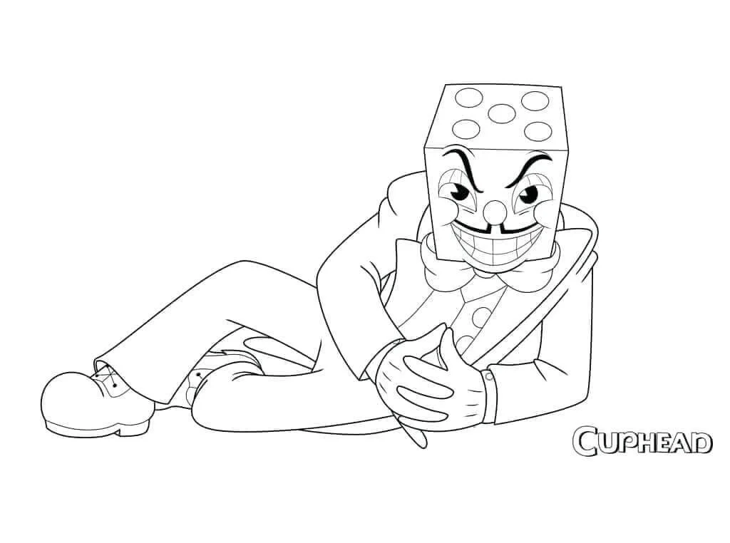 Cuphead Para Colorear 46