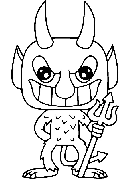 Cuphead Para Colorear 93