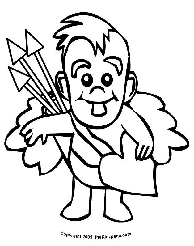 Cupid Coloring Pages 21