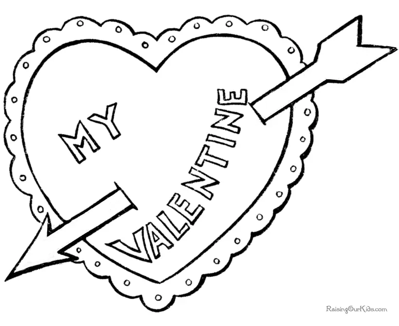 Cupid Coloring Pages 3