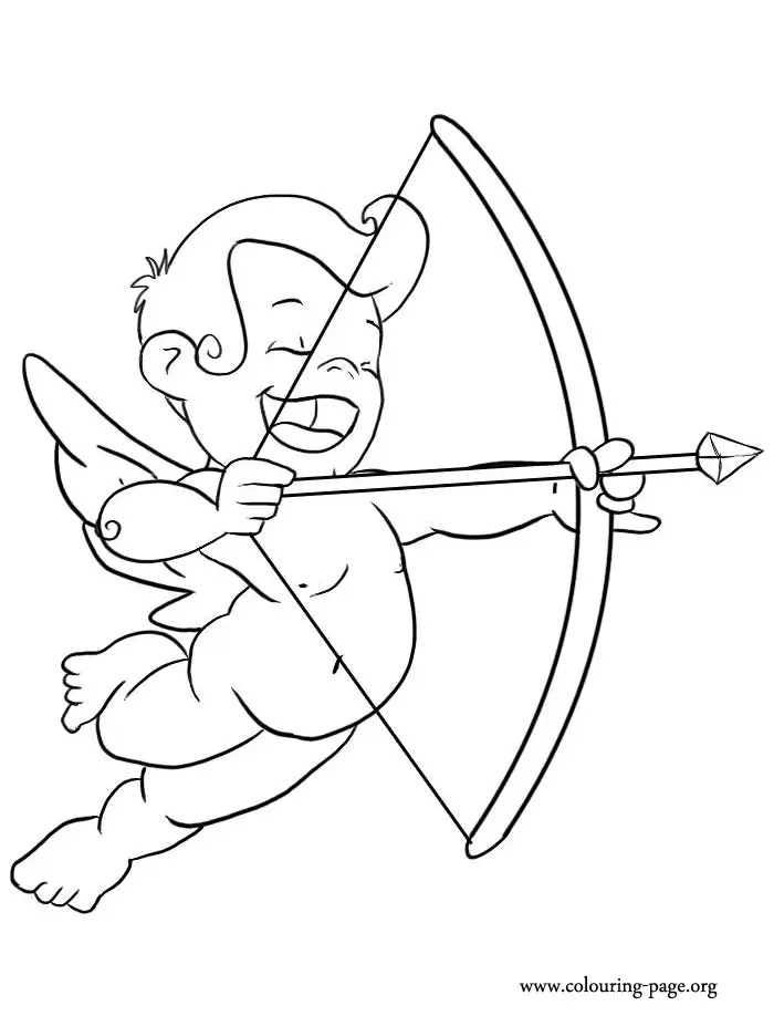 Cupid Coloring Pages 31