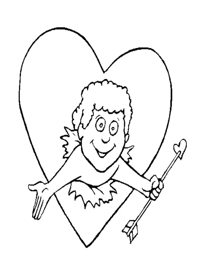 Cupid Coloring Pages 33