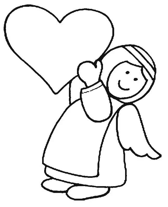 Cupid Coloring Pages 40