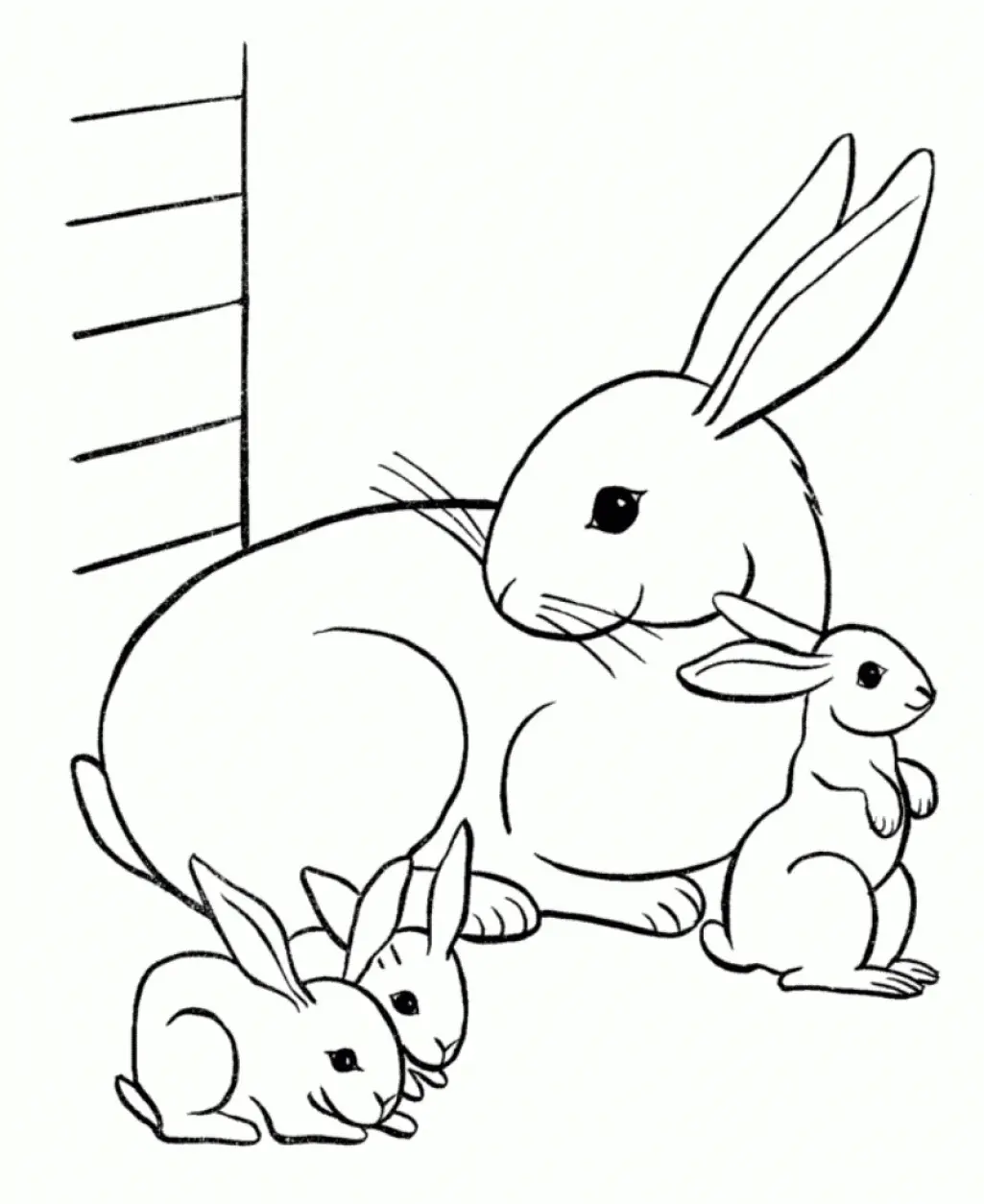 Niedliche Tier-Ausmalbilder 25