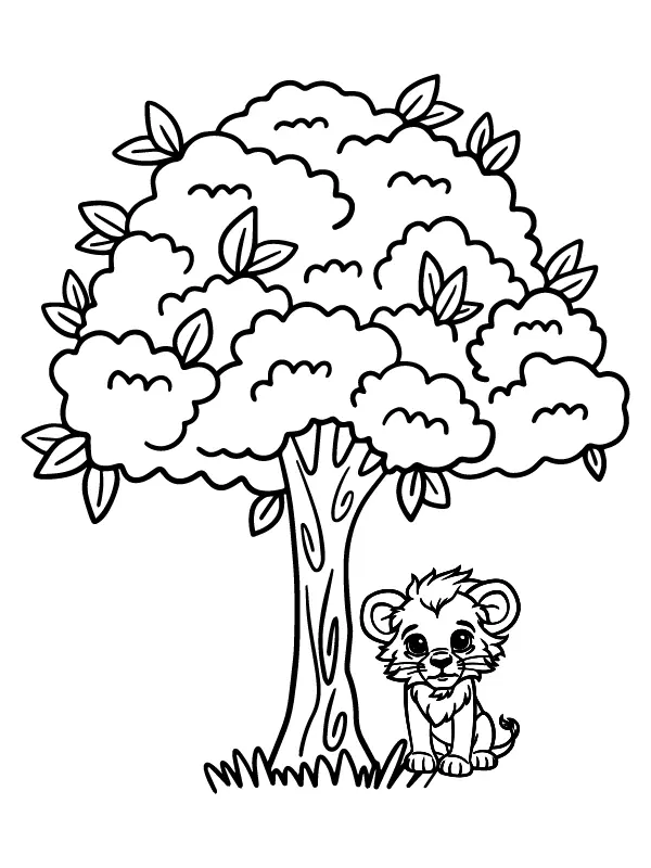 Animais fofos para colorir 11
