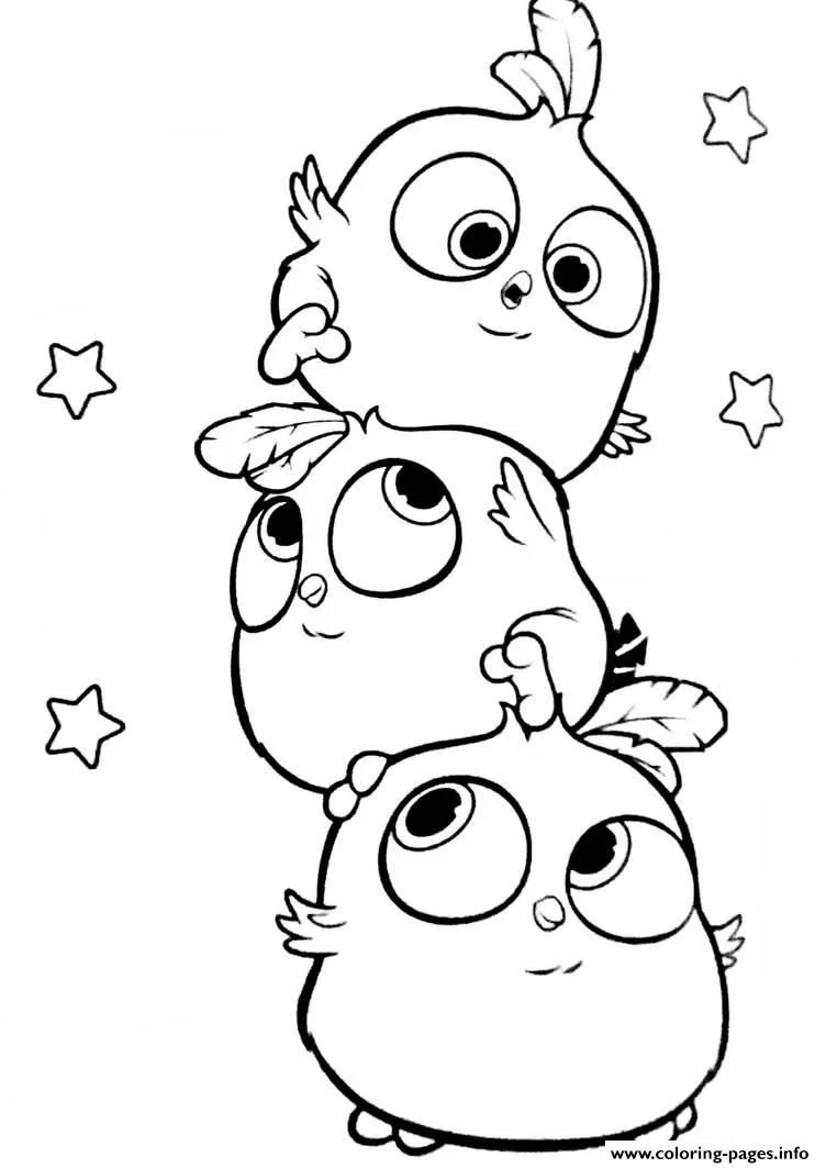 Desenhos de Passaro Fofo Para Colorir 23