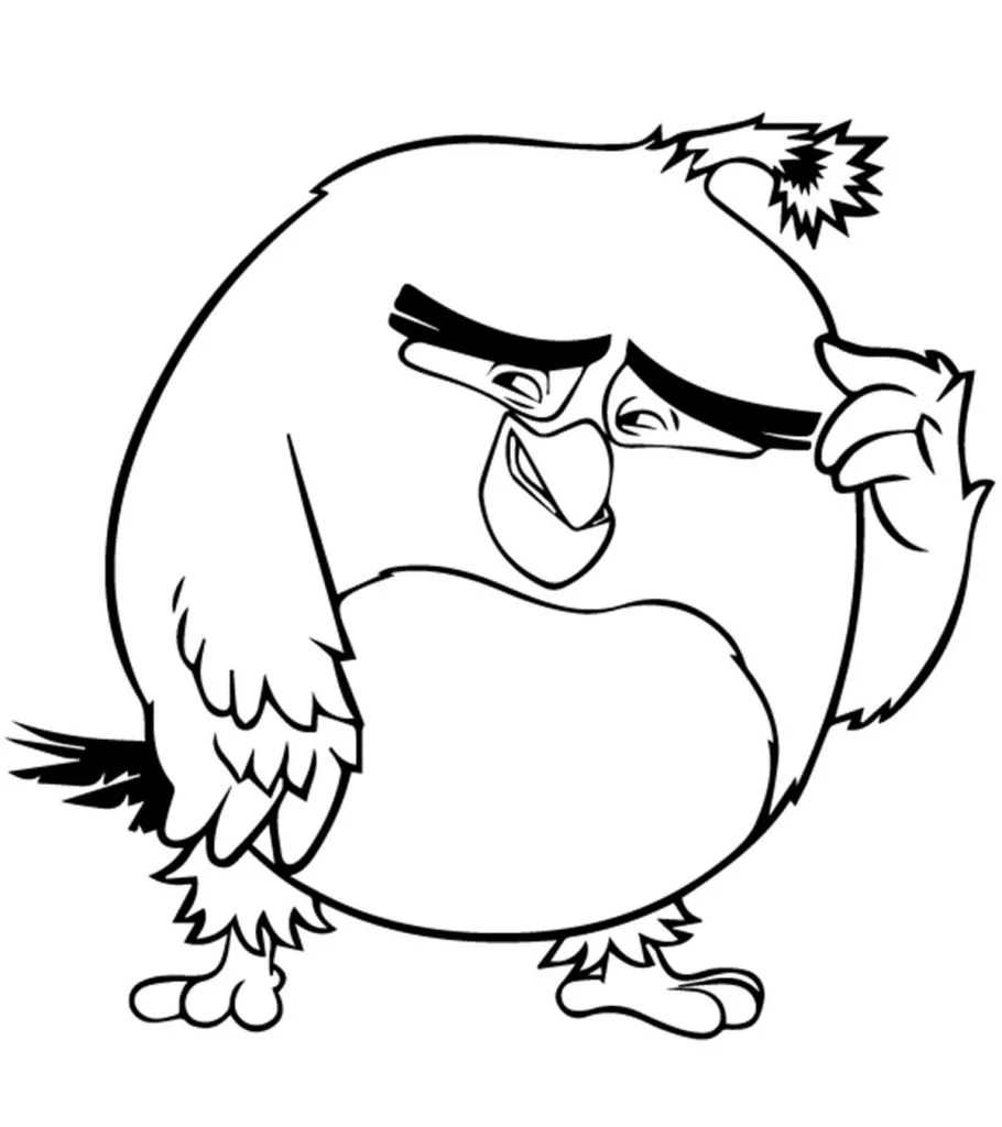 Desenhos de Passaro Fofo Para Colorir 33