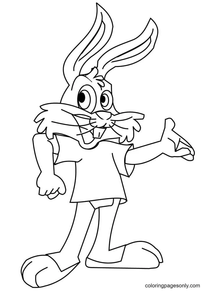 Conejitos Lindos Para Colorear 25