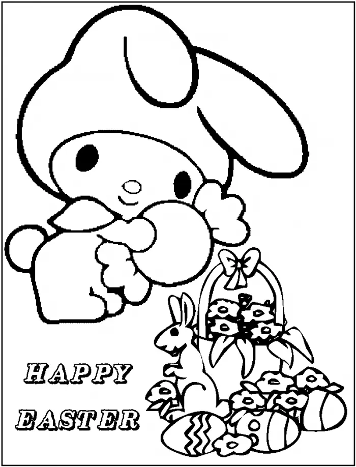 Cute Cat Coloring Pages 34