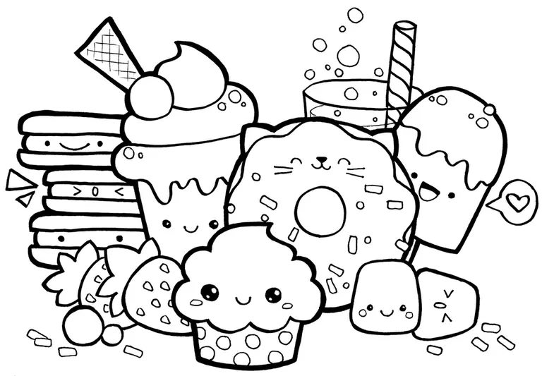 Cute Coloring Pages 3
