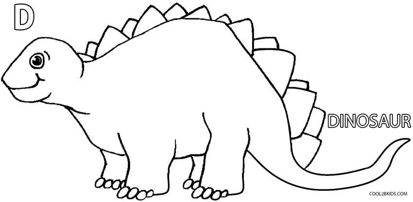 Desenhos de Dinossauros Fofos Para Colorir 36