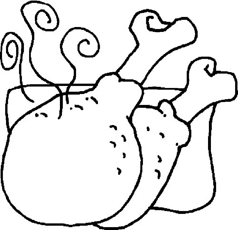 Cute Food Coloring Pages 24
