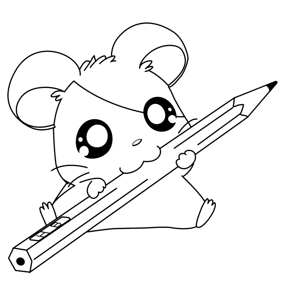 Desenhos de Comida Fofa Para Colorir