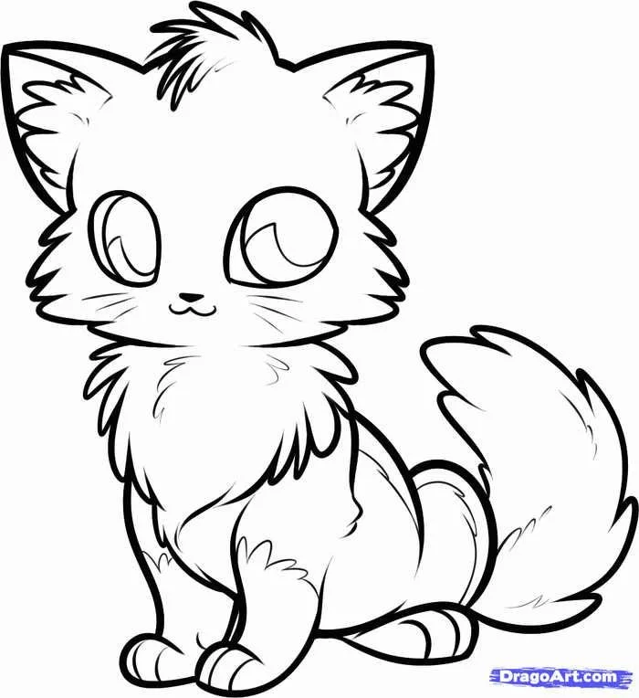 Desenhos de Raposa Fofa Para Colorir 9