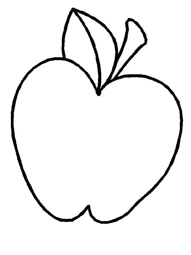 Desenhos de Frutas Fofas Para Colorir 10