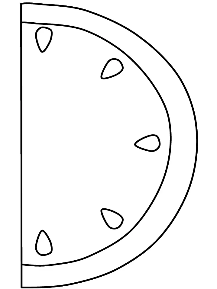 Desenhos de Frutas Fofas Para Colorir 26