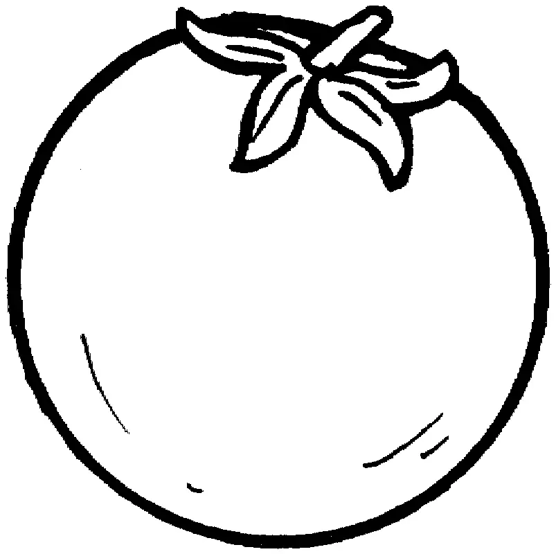 Desenhos de Frutas Fofas Para Colorir 38
