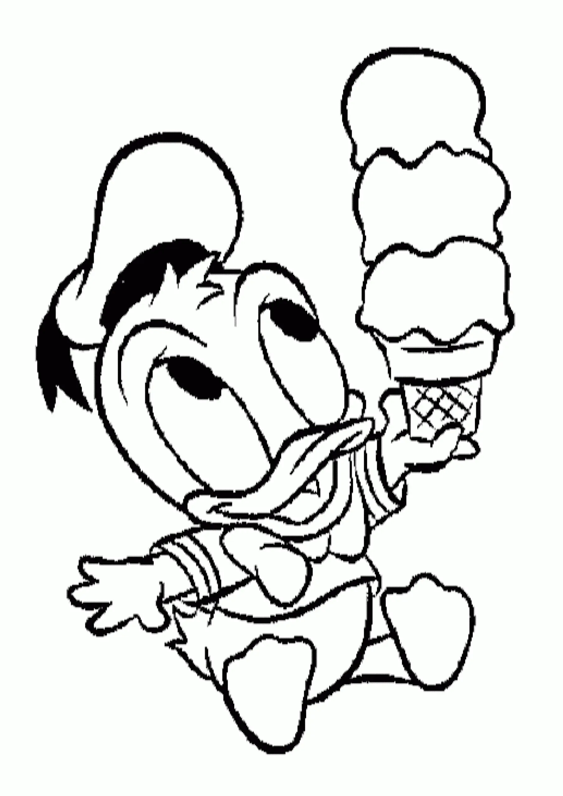Cute Ice Cream Coloring Pages 27