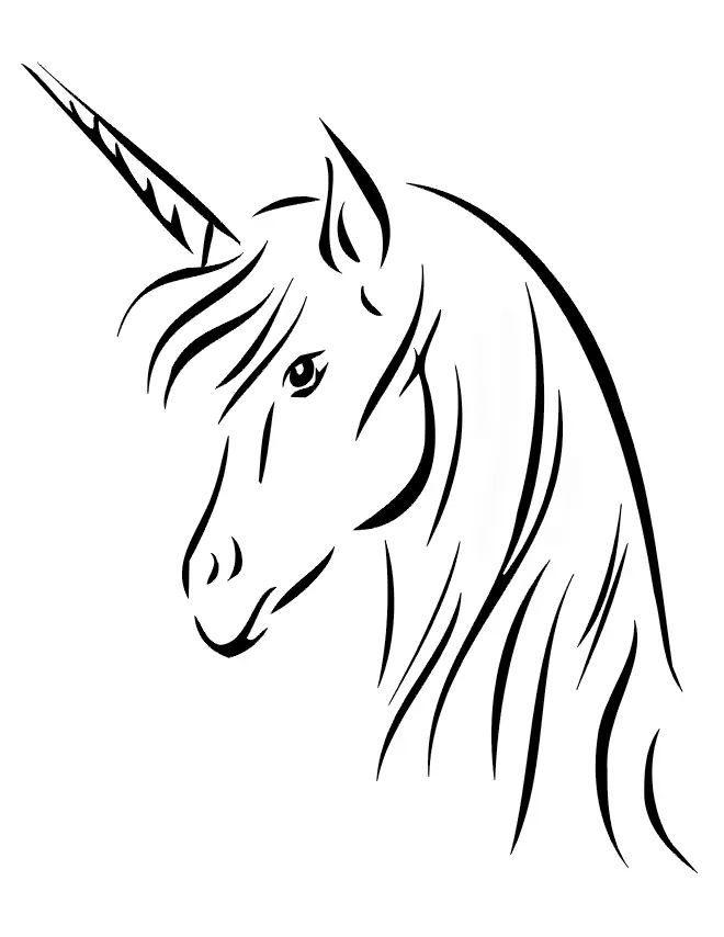 Niedliche Einhorn Ausmalbilder 20