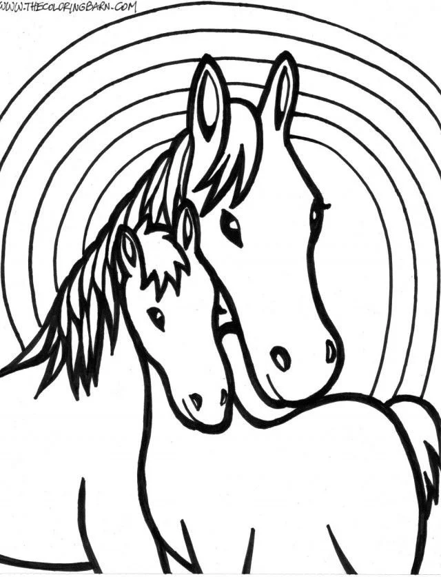Niedliche Einhorn Ausmalbilder 24