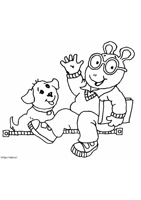 DW Ler Para Colorir 11