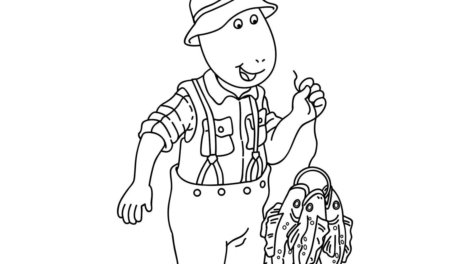 DW Ler Para Colorir 19