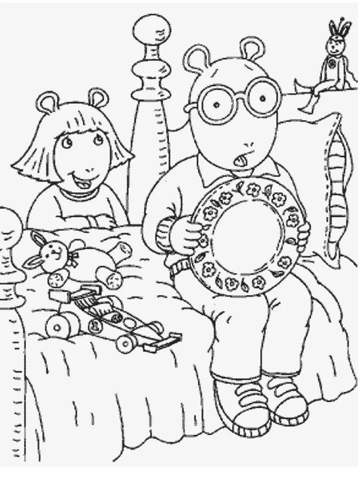 DW Ler Para Colorir 2