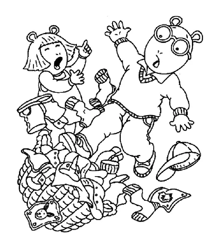 DW Ler Para Colorir 4