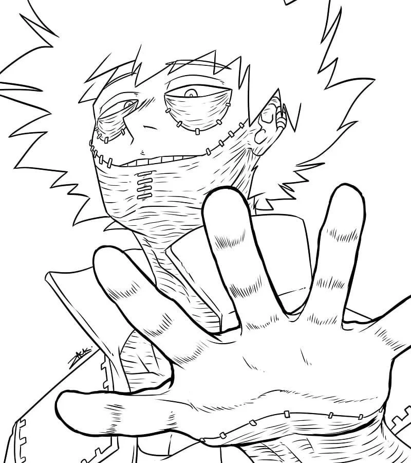 Dabi Para Colorear 11