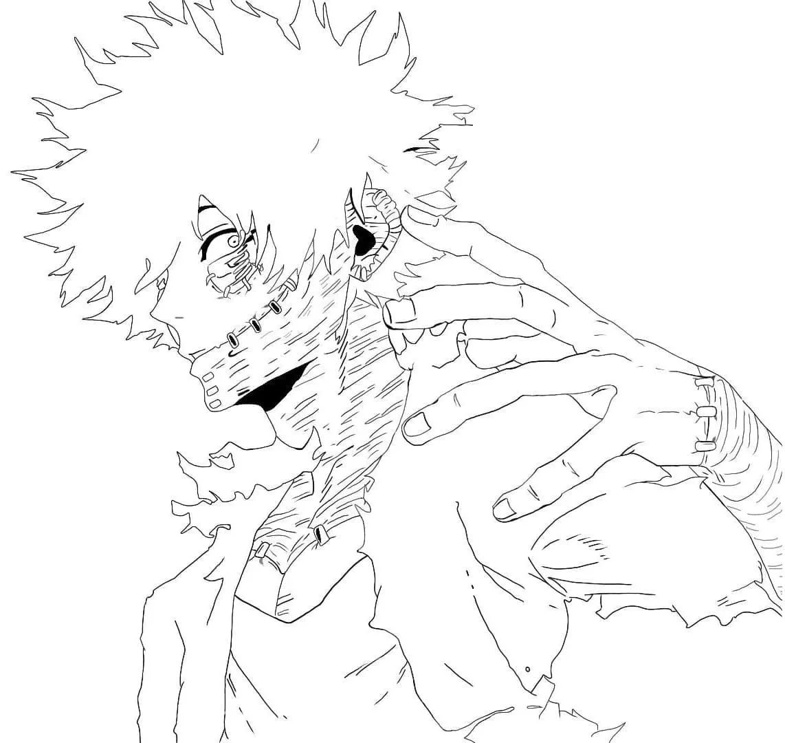 Dabi Para Colorear 15