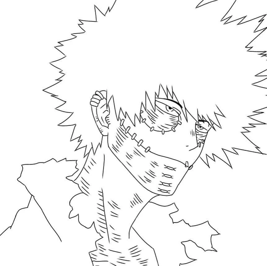 Dabi Para Colorear 17