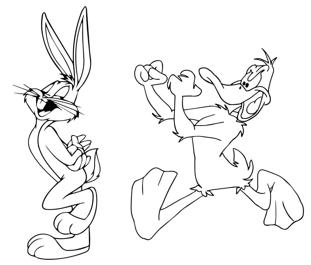 Daffy Duck Coloring Pages 2