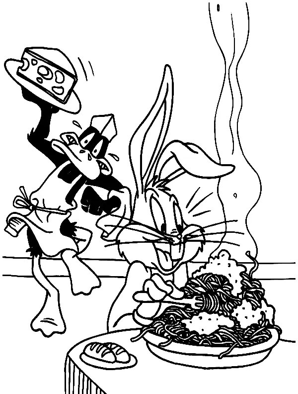 Daffy Duck Coloring Pages 31