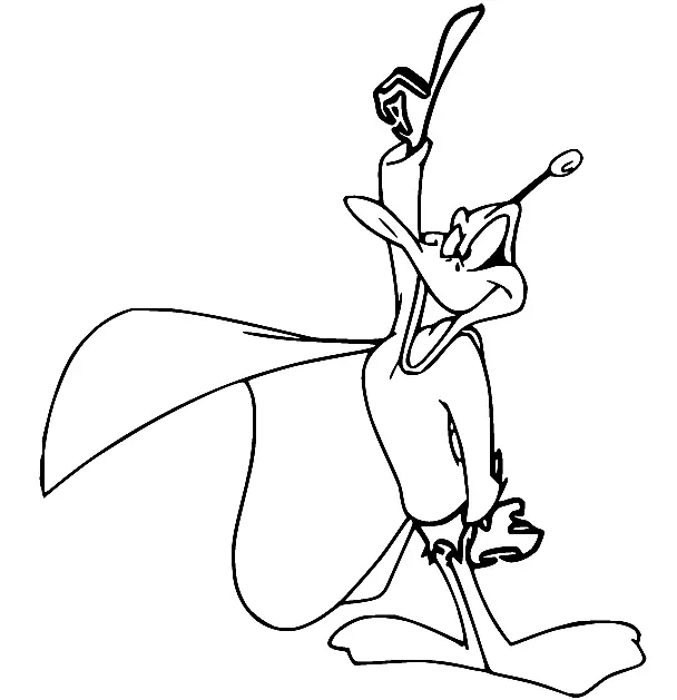 Daffy Duck Coloring Pages 60