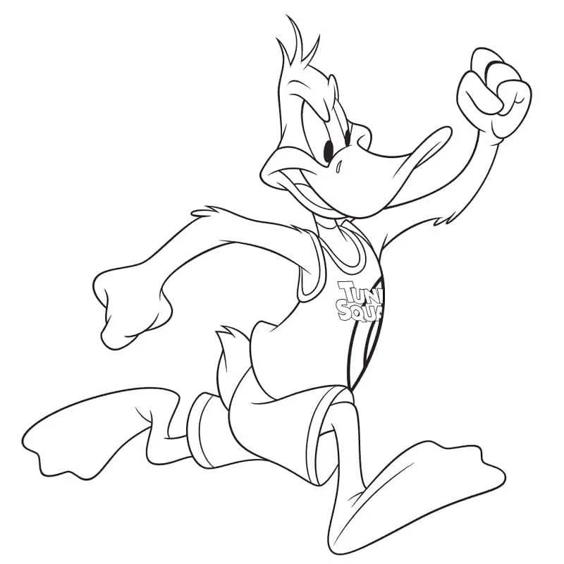 Daffy Duck Coloring Pages 7