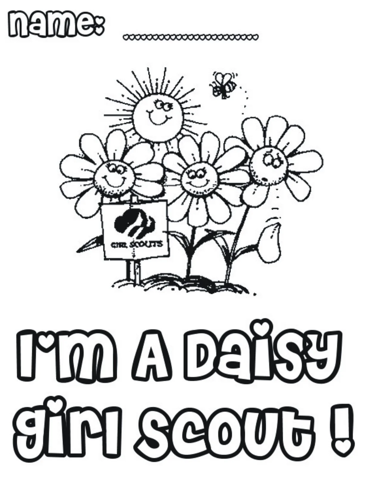 Daisies Coloring Pages 14