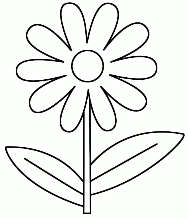Daisies Coloring Pages 15