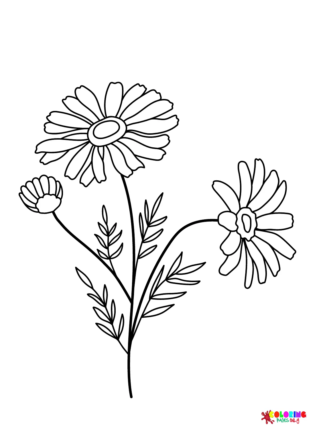 Margaritas Para Colorear 46