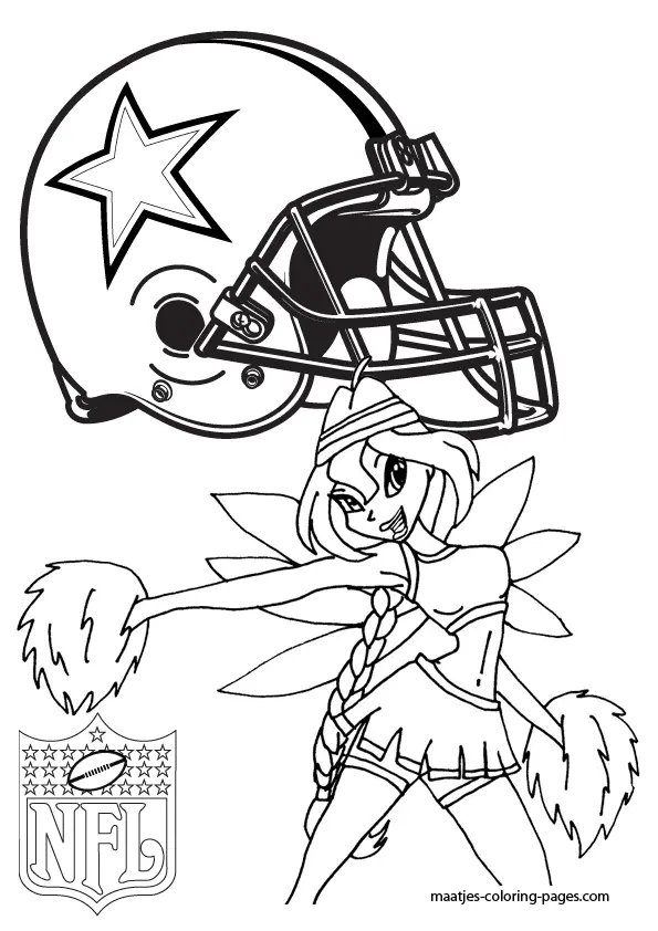 Dallas Cowboys Ausmalbilder