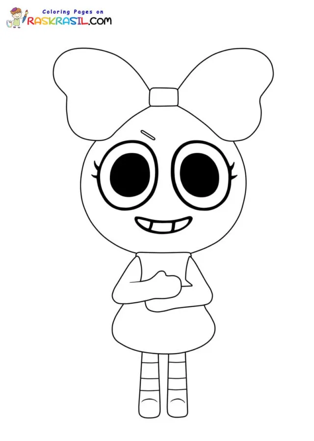 Mundo Dandy Para Colorear