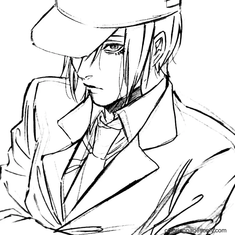 Danganronpa Ausmalbilder 42