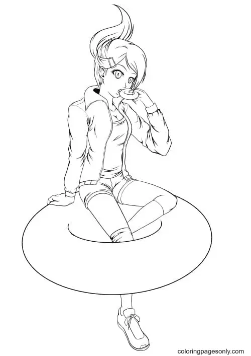 Danganronpa Ausmalbilder 53
