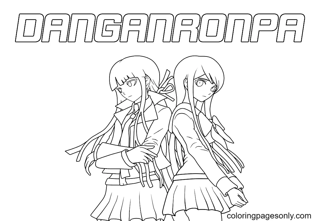 Danganronpa Ausmalbilder 70