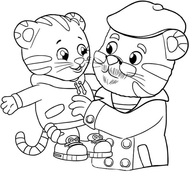 Daniel Tiger Ausmalbilder 22