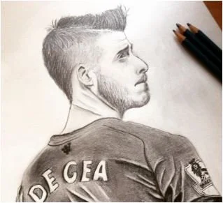 David de Gea Ausmalbilder 5