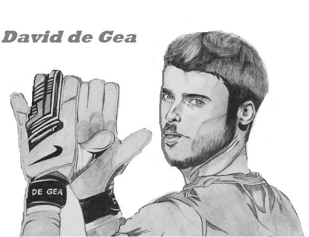 David de Gea Ausmalbilder 7